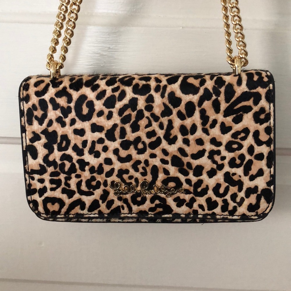 Lilly Pulitzer Cheetah Crossbody Purse